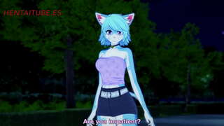 Furry Hentai - Otsoa x Kitty Hard Sex